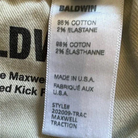 Baldwin Kansas City Cropped Kick Flare Size 24 - Picture 10 of 13